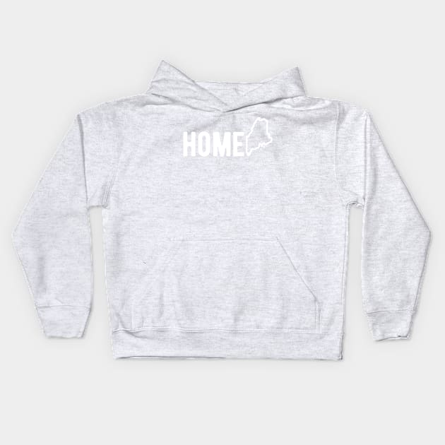 Maine HOME Kids Hoodie by blueduckstuff